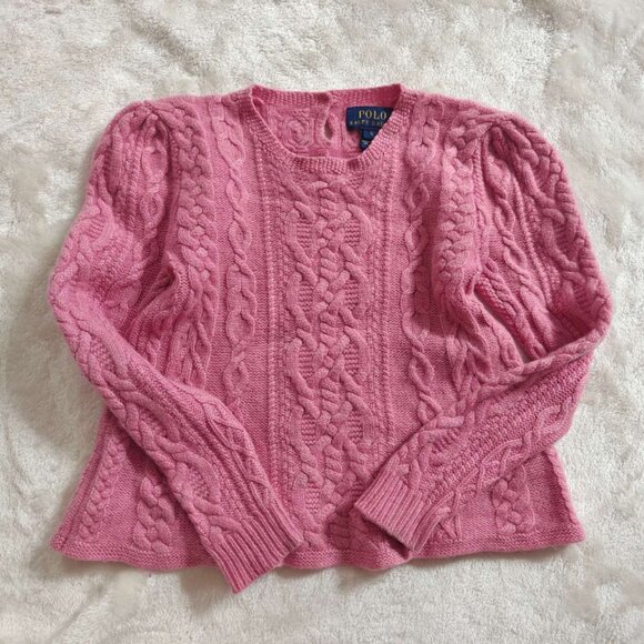 Polo Ralph Lauren Other - Polo Ralph Lauren Cable-Knit Cashmere Sweater